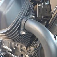 Dadi collettori acciaio Moto Guzzi V7 V9 V85
