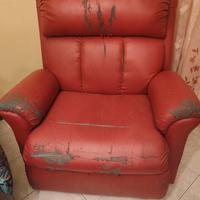 Poltrona relax XXL motorizzata reclinabile