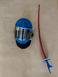 Casco e fioretto