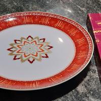 Piatto  natalizio da dolce con paletta abbinata