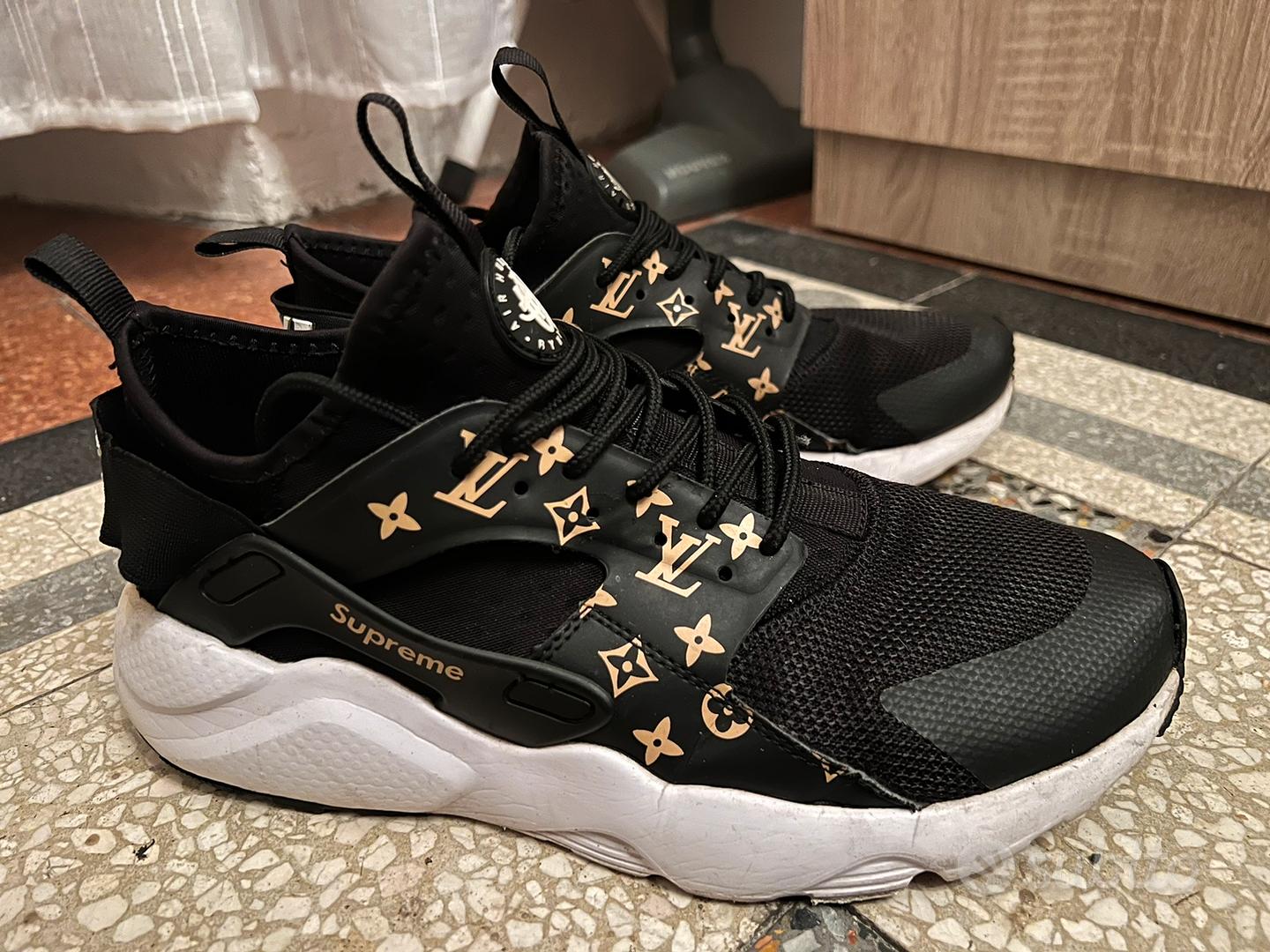 Nike x supreme deals x louis vuitton huarache