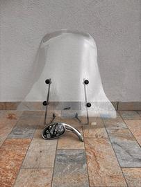 Parabrezza e specchietto