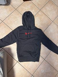 Felpa con Cappuccio Nike Grigio Scuro / Antracite