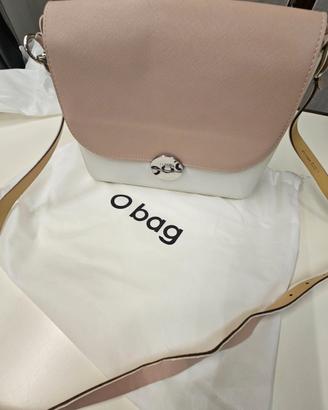 O bag Glam Bianca e Rosa Borsa a mano/tracolla