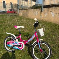 Bici bambina e caschetto