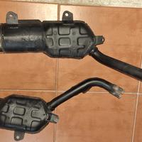 Scarichi originali honda dominator