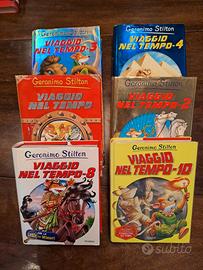 Lotto 6 Geronimo Stilton - viaggio nel tempo 
