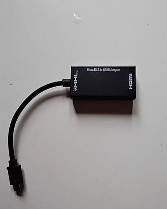 Adattatore da Micro USB a HDMI MHL + cavo 3m