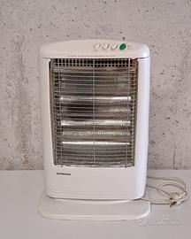 STUFETTA ELETTRICA ALOGENA 1200W OSCILLANTE