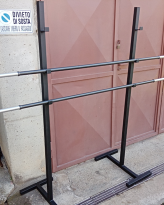 Bilancieri 160-180-200cm, trap bar, dischi acciaio