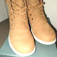 Lumberjack Dominic- Sneakers Alta Nabuk Giallo 44 