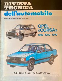 Rivista Tecnica dell'automobile Opel Corsa