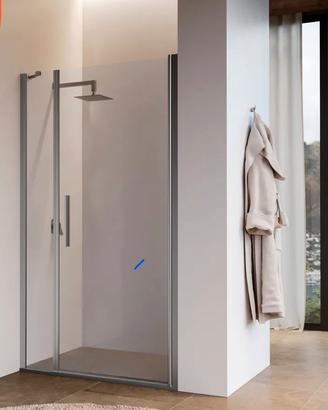 Box doccia nicchia 130 cm battente 80