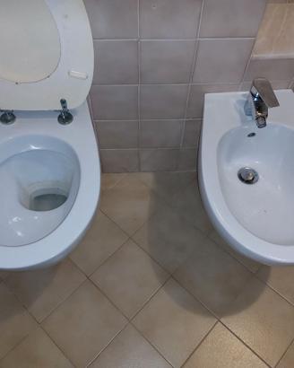 Set Sanitari sospesi bianco lucido