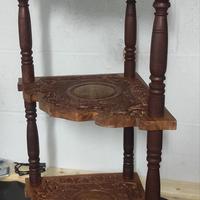 Mobile ad angolo in legno 