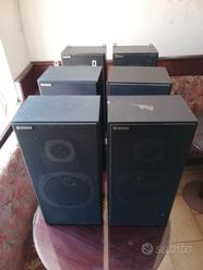 6x Casse Hitachi HS 110 Diffusori Audio  			