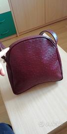 Borsa in pelle bordeaux