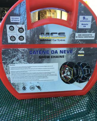 Catene da neve omologate