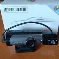 Dashcam per auto, nuova 2 obiettivi