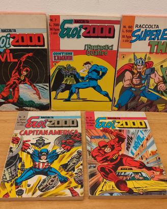 LOTTO fumetti RACCOLTA SUPER EROI 2000