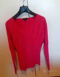 Pullover Caractère fucsia rosa rosso donna M