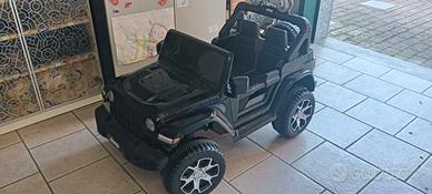 auto elettrica bambini fiat jeep doppia guida 