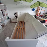 Letto singolo bambini con armadio