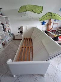 Letto singolo bambini con armadio