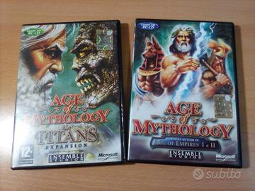 Age of Mythology - CD e scatole.