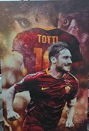 Tela quadro Francesco Totti AS Roma
