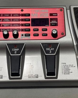 Boss ME-20B Pedaliera Multieffetto Basso Elettrico