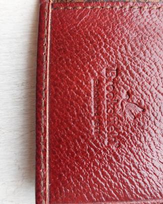 Portachiavi in pelle Brooksfield, colore rosso