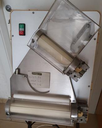 Stendipizza Professionale a 2 Rulli Dilaminatrice