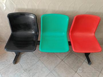 Gruppo 3 sedie Mapleep LCF Roma 