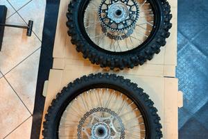 Ruote complete Yamaha Fantic 23/27 250F 450F