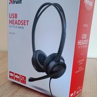 Cuffie Trust USB con microfono 