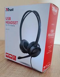 Cuffie Trust USB con microfono 