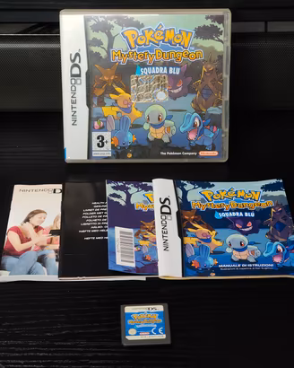 Pokemon Mistery Dungeon Squadra Blu Nintendo DS
