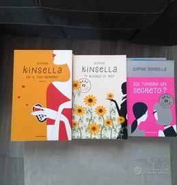 Set 3 libri narrativa Sophie Kinsella 
