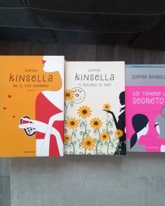 Set 3 libri narrativa Sophie Kinsella 