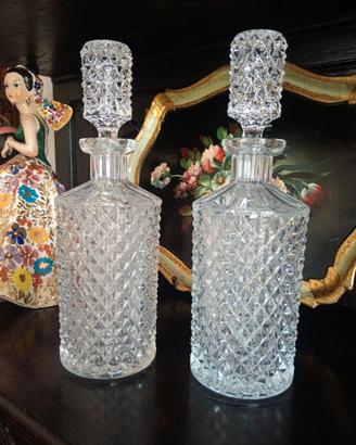 Bottiglie Cristallo D'epoca 