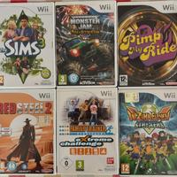 Giochi WII nintendo con accessori