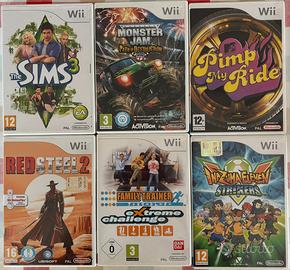 Giochi WII nintendo con accessori