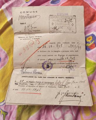 Registro popolazione 1948