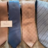 Cravatte da uomo in seta e lino