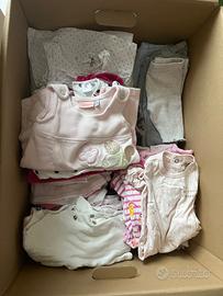 Scatola abbigliamento neonata primavera/estate