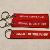 patch portachiavi remove before flight agenzie USA