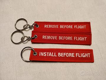 patch portachiavi remove before flight agenzie USA