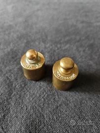 pesi ottone per bilancia