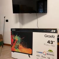 Smart TV Led 43" Full HD GRAETZ GR43E6800SA